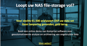 Loopt uw NAS file storage voll?